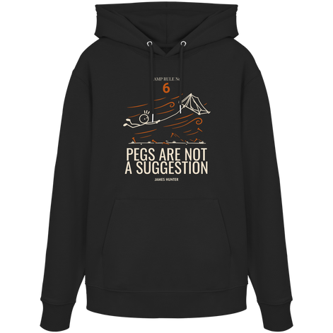 Rule 06 — Pegs Are Not a Suggestion - Organic Hoodie