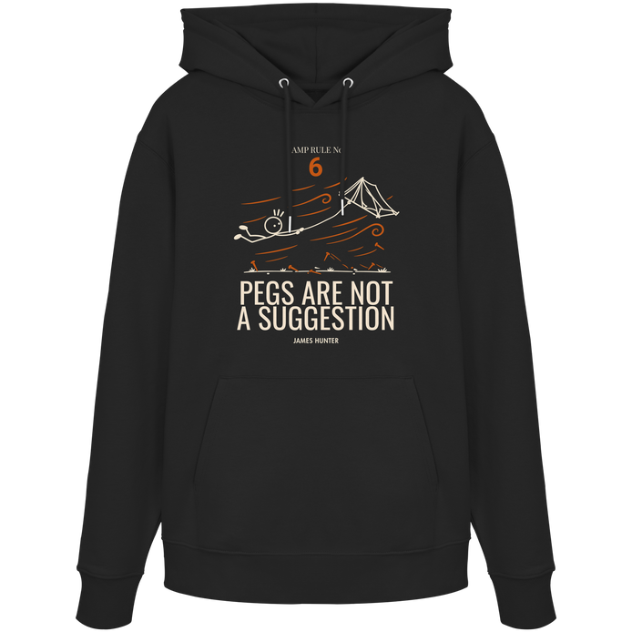 Rule 06 — Pegs Are Not a Suggestion - Organic Hoodie