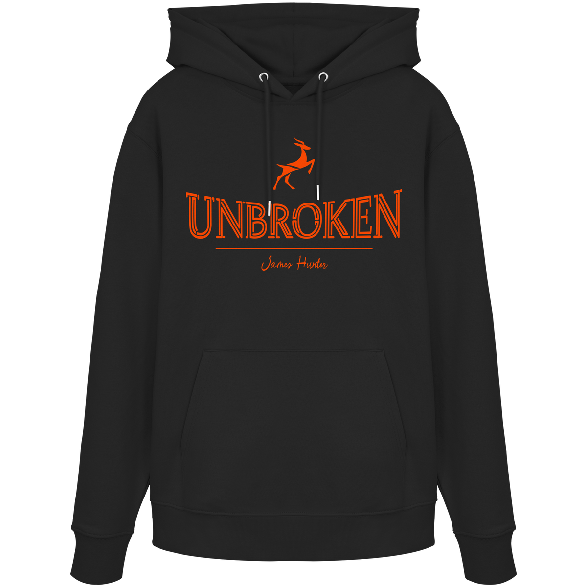 Unbroken — Leaping Deer Organic Hoodie
