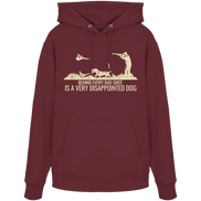 Wirehaired Dachshund – Behind Every Bad Shot Is A Very Disappointed Dog - Organic Hoodie