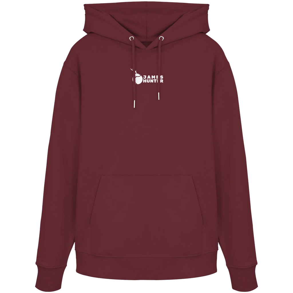 Wander More, Worry Less – Hiking Badge - Organic Hoodie