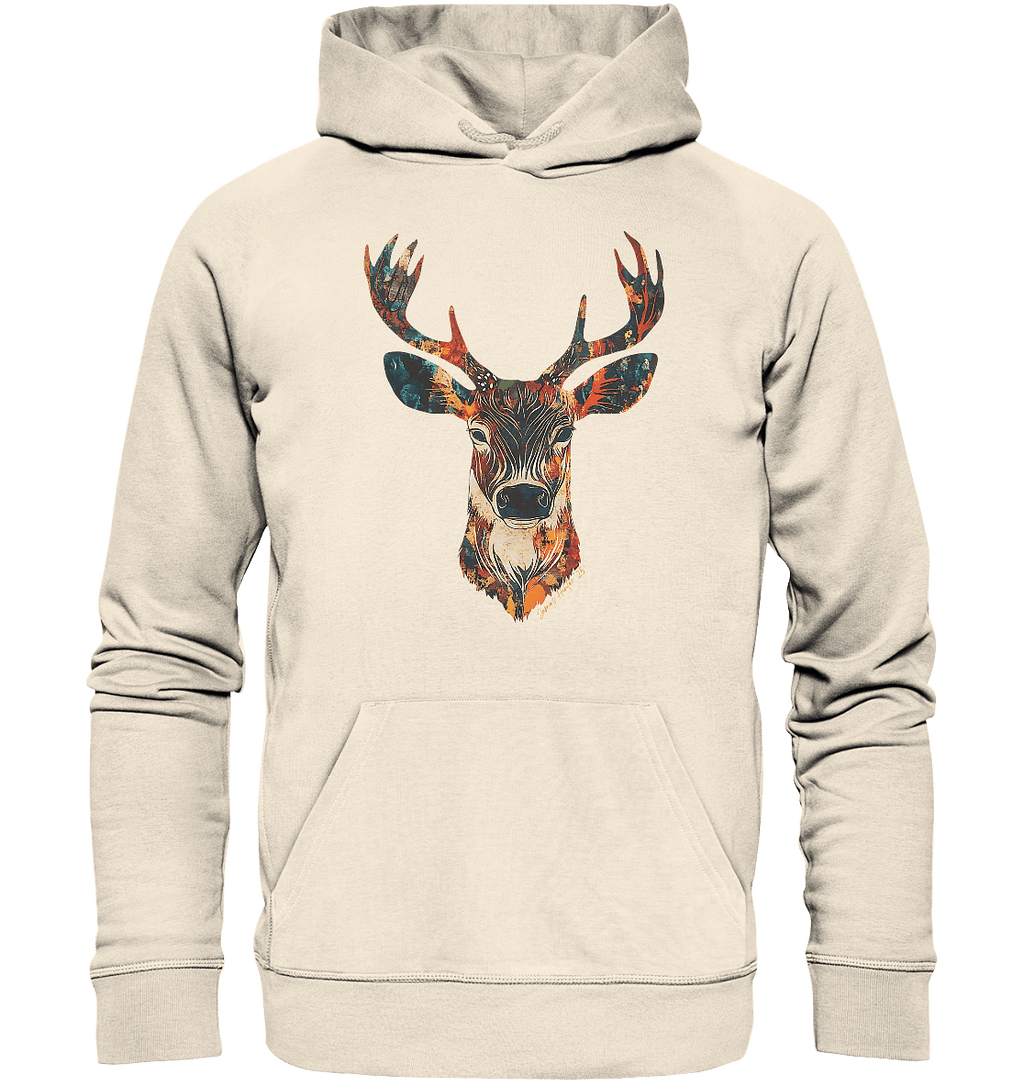 Big antlers, big attitude - Organic Hoodie