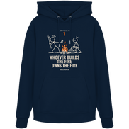 Rule 01 — Whoever Builds the Fire Owns the Fire - Organic Hoodie