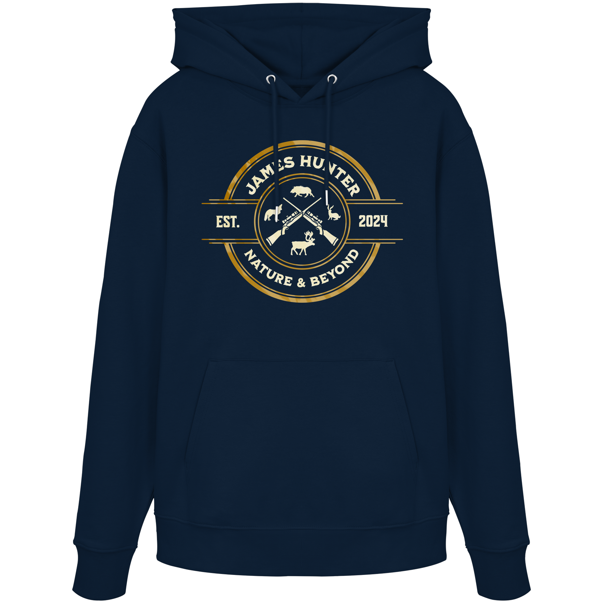 The Hunter’s Emblem – James Hunter Original - Organic Hoodie
