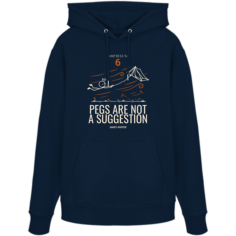 Rule 06 — Pegs Are Not a Suggestion - Organic Hoodie
