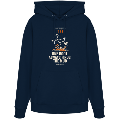 Rule 10 — One Boot Always Finds the Mud - Organic Hoodie
