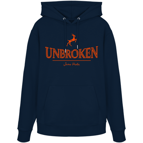Unbroken — Leaping Deer Organic Hoodie