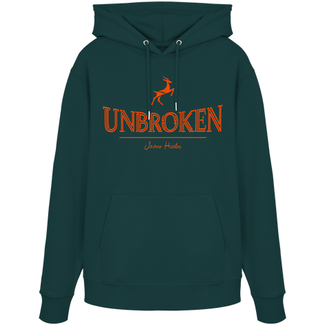 Unbroken — Leaping Deer Organic Hoodie