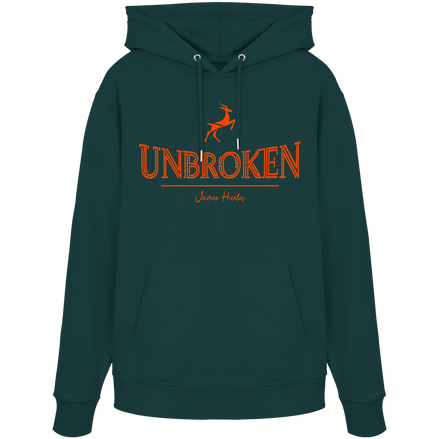 Unbroken — Leaping Deer Organic Hoodie