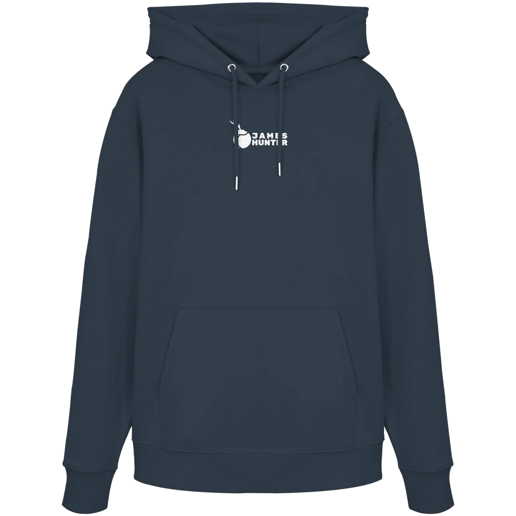 Wander More, Worry Less – Hiking Badge - Organic Hoodie