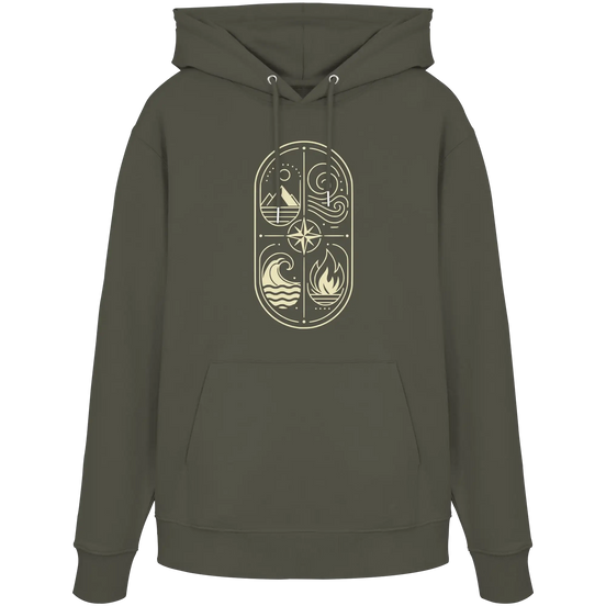 The Four Elements – Nature in Balance 1.0 - Organic Hoodie