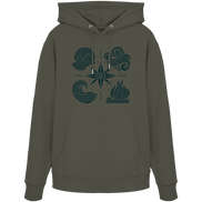 The Four Elements – Nature in Balance 2.0 Kopie - Organic Hoodie