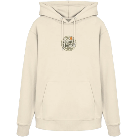 Kanu-Camping-Bekleidung – Ruhiger Morgen auf dem See – Bio-Kapuzenpullover
