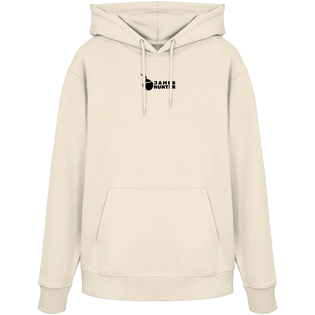 Wander More, Worry Less – Hiking Badge - Organic Hoodie