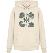 The Four Elements – Nature in Balance 2.0 Kopie - Organic Hoodie