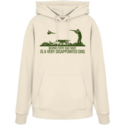 German Pointer – Behind Every Bad Shot Is A Very Disappointed Dog - Organic Hoodie