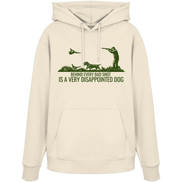 Wirehaired Dachshund – Behind Every Bad Shot Is A Very Disappointed Dog - Organic Hoodie