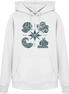 The Four Elements – Nature in Balance 2.0 Kopie - Organic Hoodie