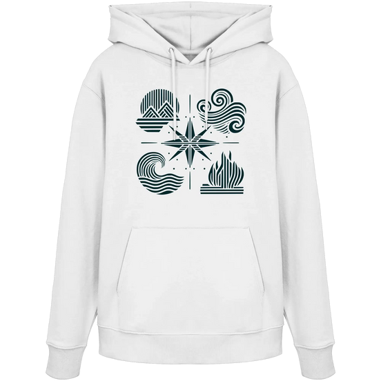 The Four Elements – Nature in Balance 2.0 - Organic Hoodie