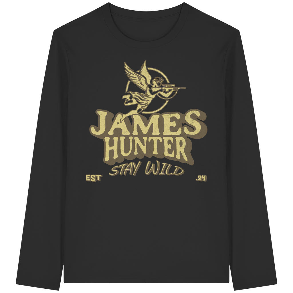 Stay Wild – James Hunter Angel Edition - Organic Longsleeve T-Shirt