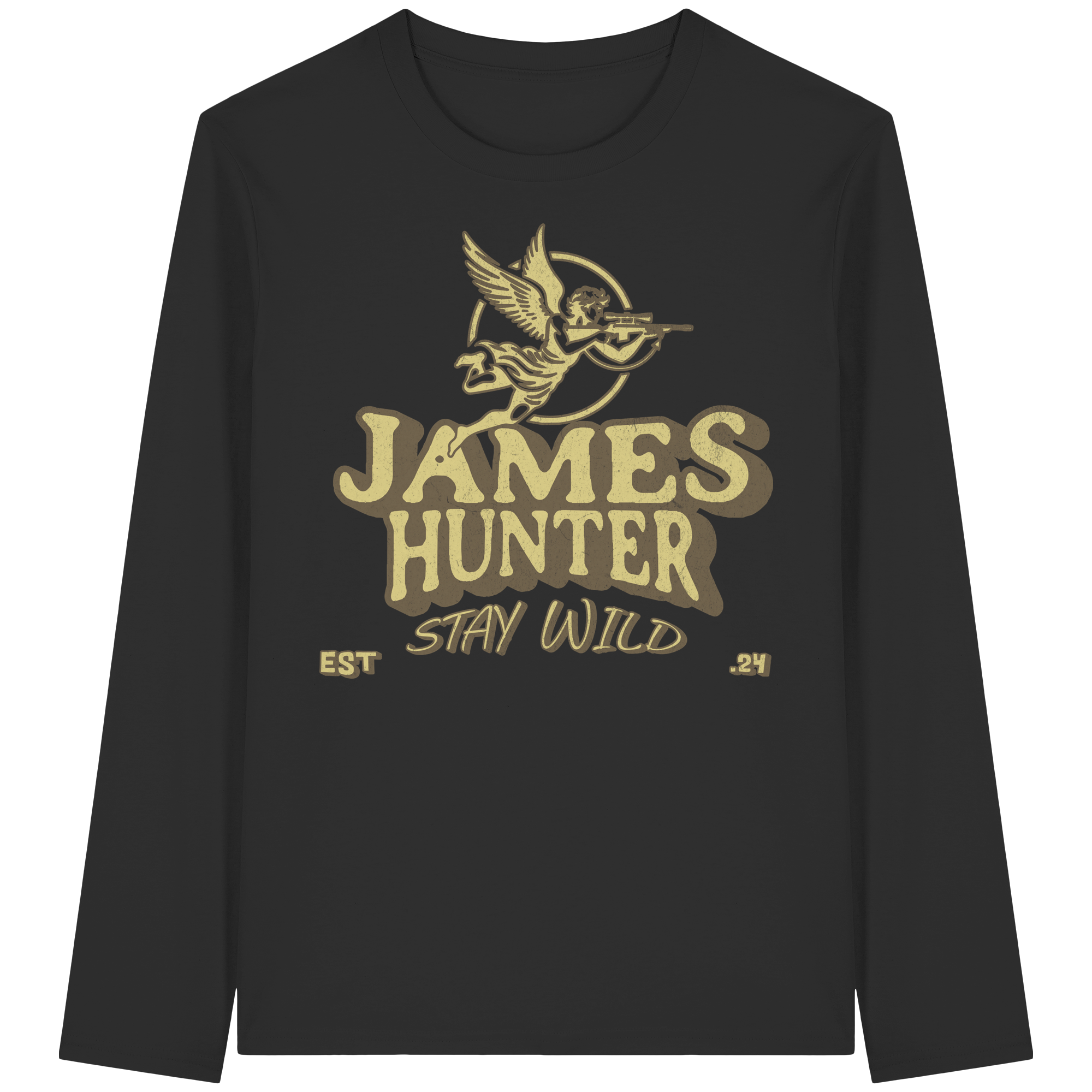 Stay Wild – James Hunter Angel Edition - Organic Longsleeve T-Shirt