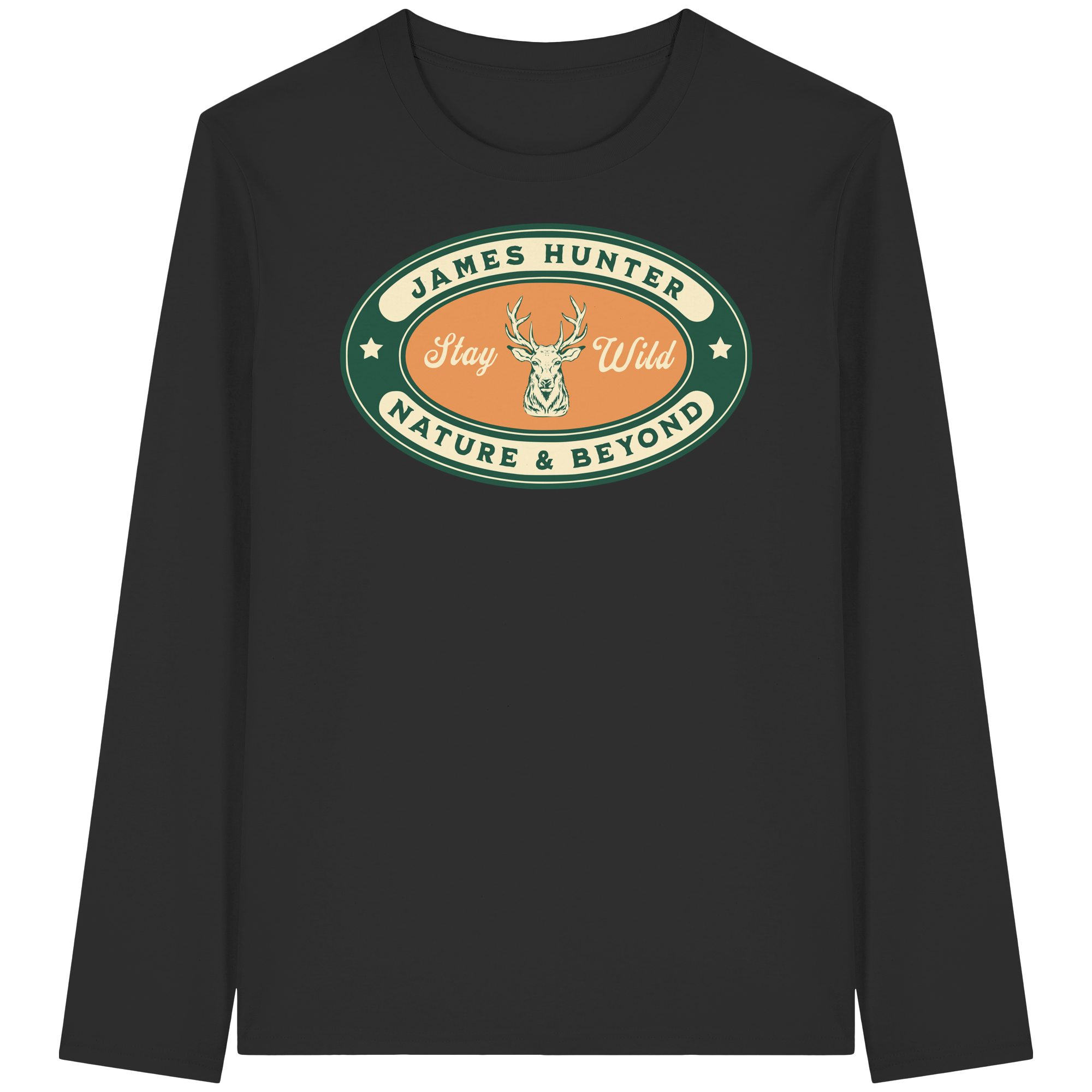 Stay Wild – James Hunter Original - Organic Longsleeve T-Shirt