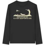 Wirehaired Dachshund – Behind Every Bad Shot Is A Very Disappointed Dog - Organic Longsleeve T-Shirt