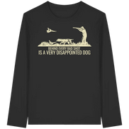 German Pointer – Behind Every Bad Shot Is A Very Disappointed Dog - Organic Longsleeve T-Shirt