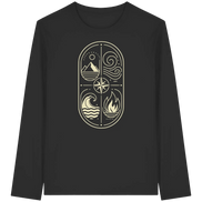 The Four Elements – Nature in Balance 1.0 - Organic Longsleeve T-Shirt