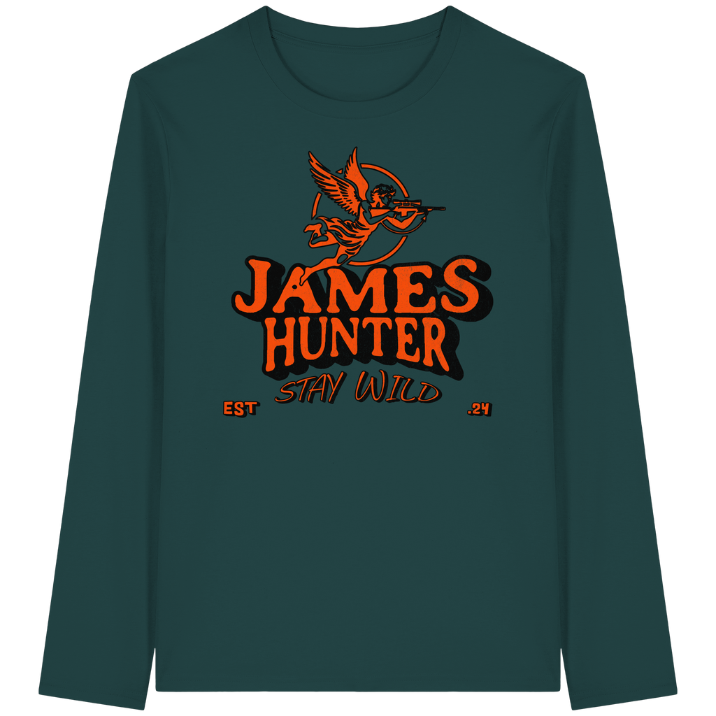 Stay Wild – James Hunter Angel Edition - Organic Longsleeve T-Shirt