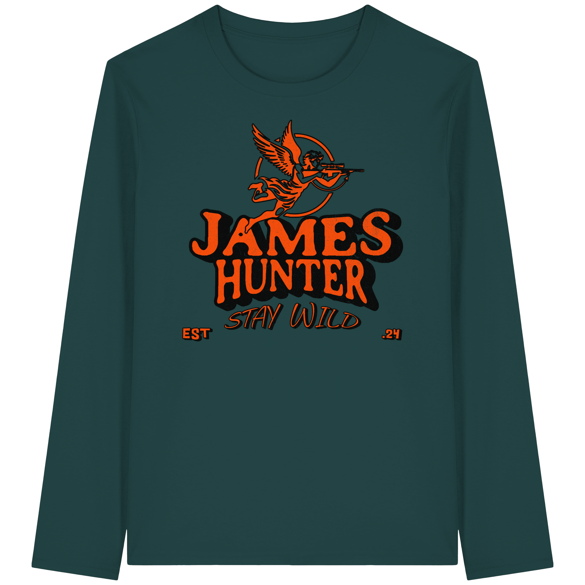 Stay Wild – James Hunter Angel Edition - Organic Longsleeve T-Shirt