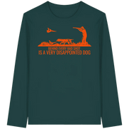 German Pointer – Behind Every Bad Shot Is A Very Disappointed Dog - Organic Longsleeve T-Shirt