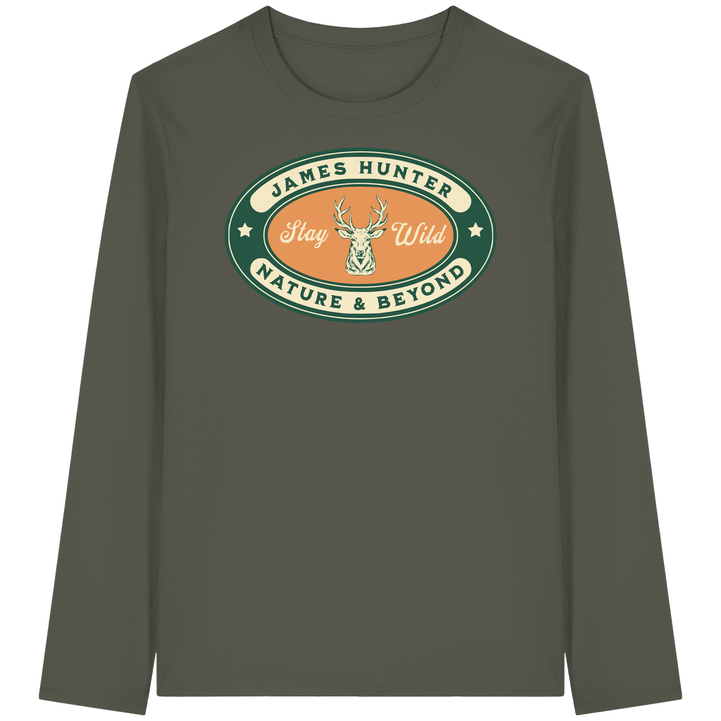 Stay Wild – James Hunter Original - Organic Longsleeve T-Shirt