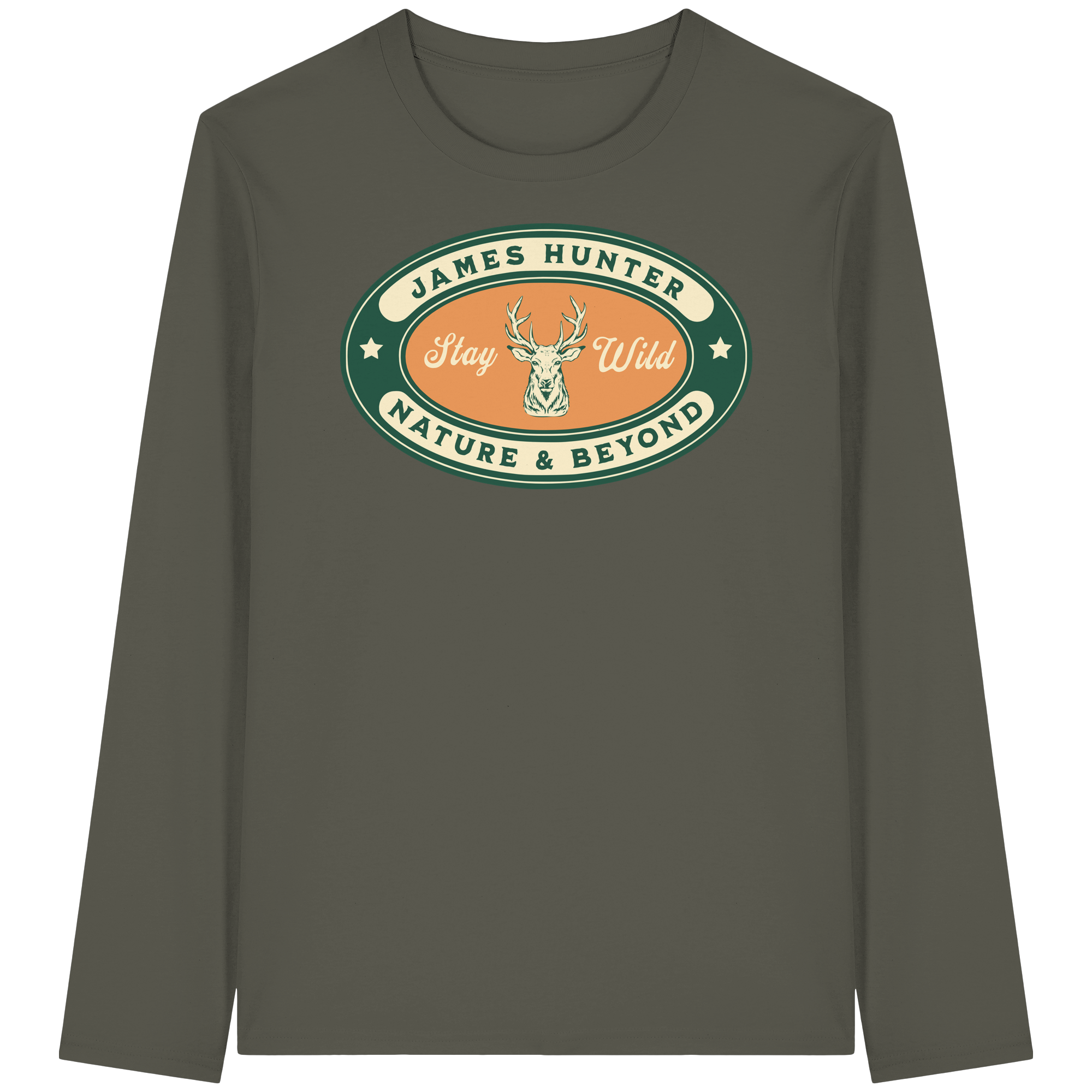 Stay Wild – James Hunter Original - Organic Longsleeve T-Shirt