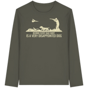 Wirehaired Dachshund – Behind Every Bad Shot Is A Very Disappointed Dog - Organic Longsleeve T-Shirt