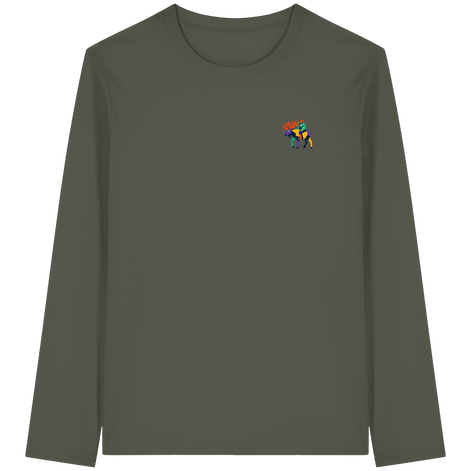 Moose Commute — Minimalist Collection Organic T-Shirt - Organic Longsleeve T-Shirt