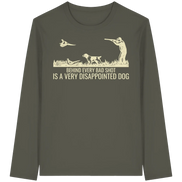 Münsterländer – Behind Every Bad Shot Is A Very Disappointed Dog Kopie - Organic Longsleeve T-Shirt