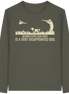 Münsterländer – Behind Every Bad Shot Is A Very Disappointed Dog Kopie - Organic Longsleeve T-Shirt