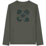The Four Elements – Nature in Balance 2.0 Kopie - Organic Longsleeve T-Shirt