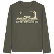 German Pointer – Behind Every Bad Shot Is A Very Disappointed Dog - Organic Longsleeve T-Shirt