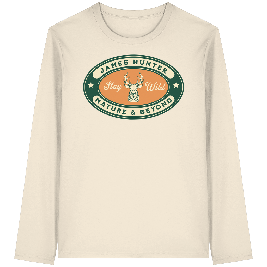Stay Wild – James Hunter Original - Organic Longsleeve T-Shirt