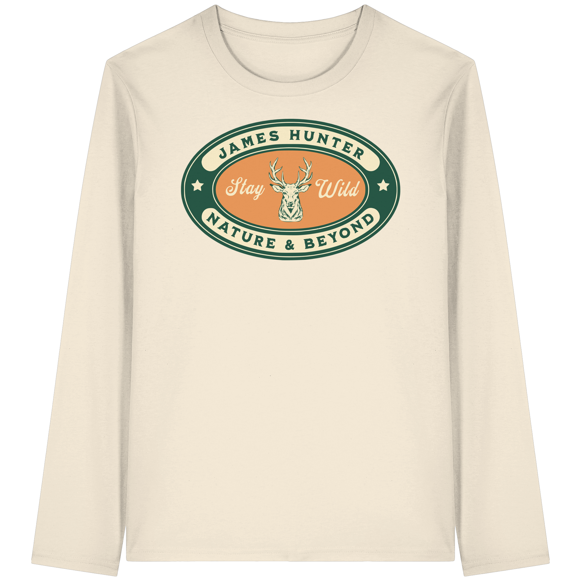 Stay Wild – James Hunter Original - Organic Longsleeve T-Shirt