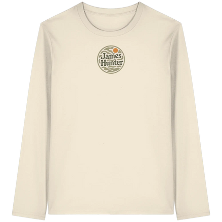Kanufahren Camping-Bekleidung – Ruhiger Morgen auf dem See – Bio Langarmshirt