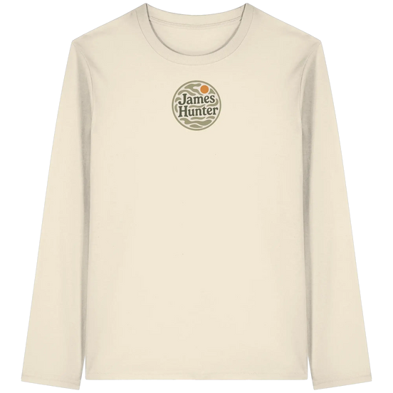 Kanufahren Camping-Bekleidung – Ruhiger Morgen auf dem See – Bio Langarmshirt