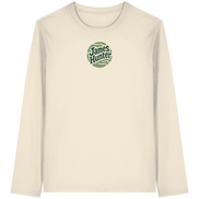 Camping & Hiking Apparel – Retro Wilderness Print - Organic Longsleeve T-Shirt