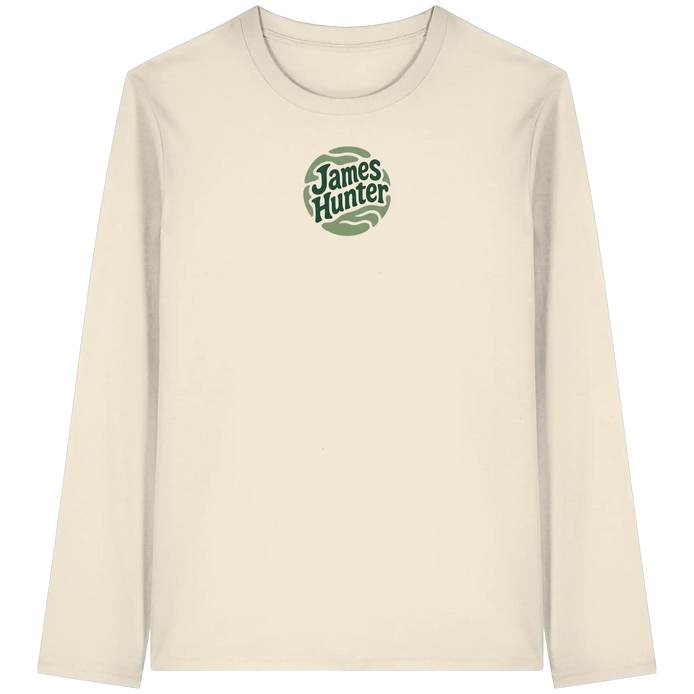 Camping & Hiking Apparel – Retro Wilderness Print - Organic Longsleeve T-Shirt