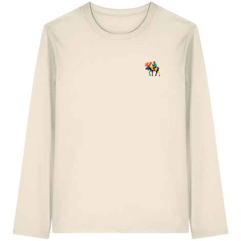 Moose Commute — Minimalist Collection Organic T-Shirt - Organic Longsleeve T-Shirt