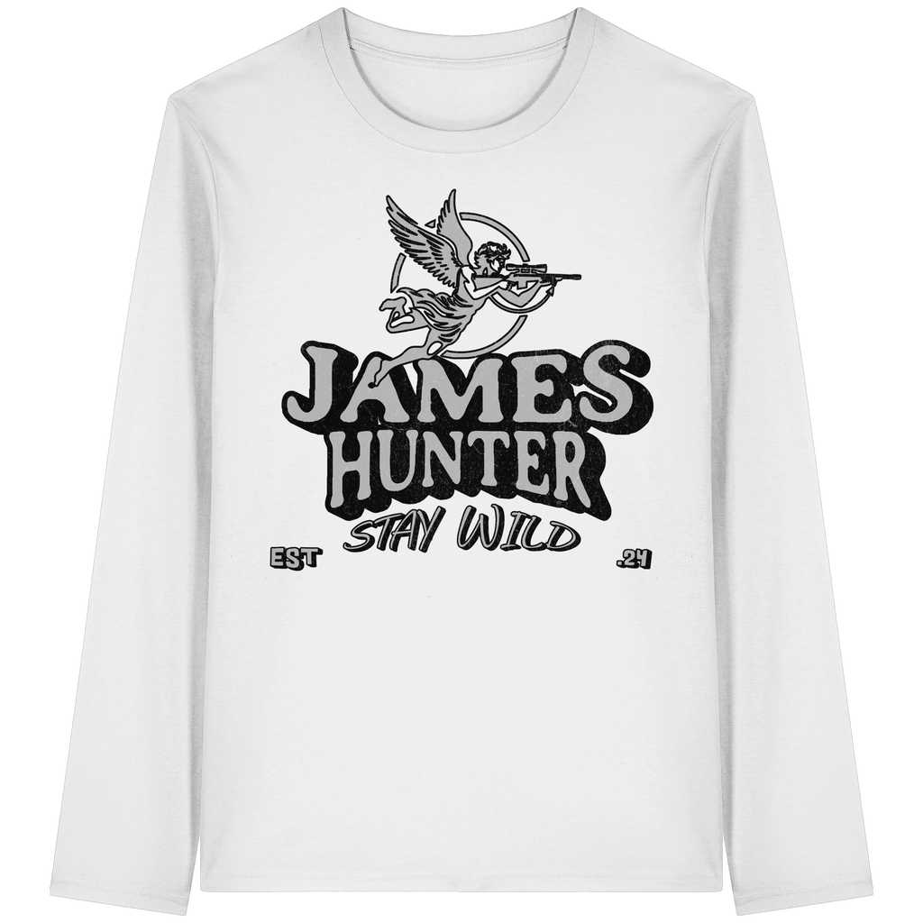 Stay Wild – James Hunter Angel Edition - Organic Longsleeve T-Shirt