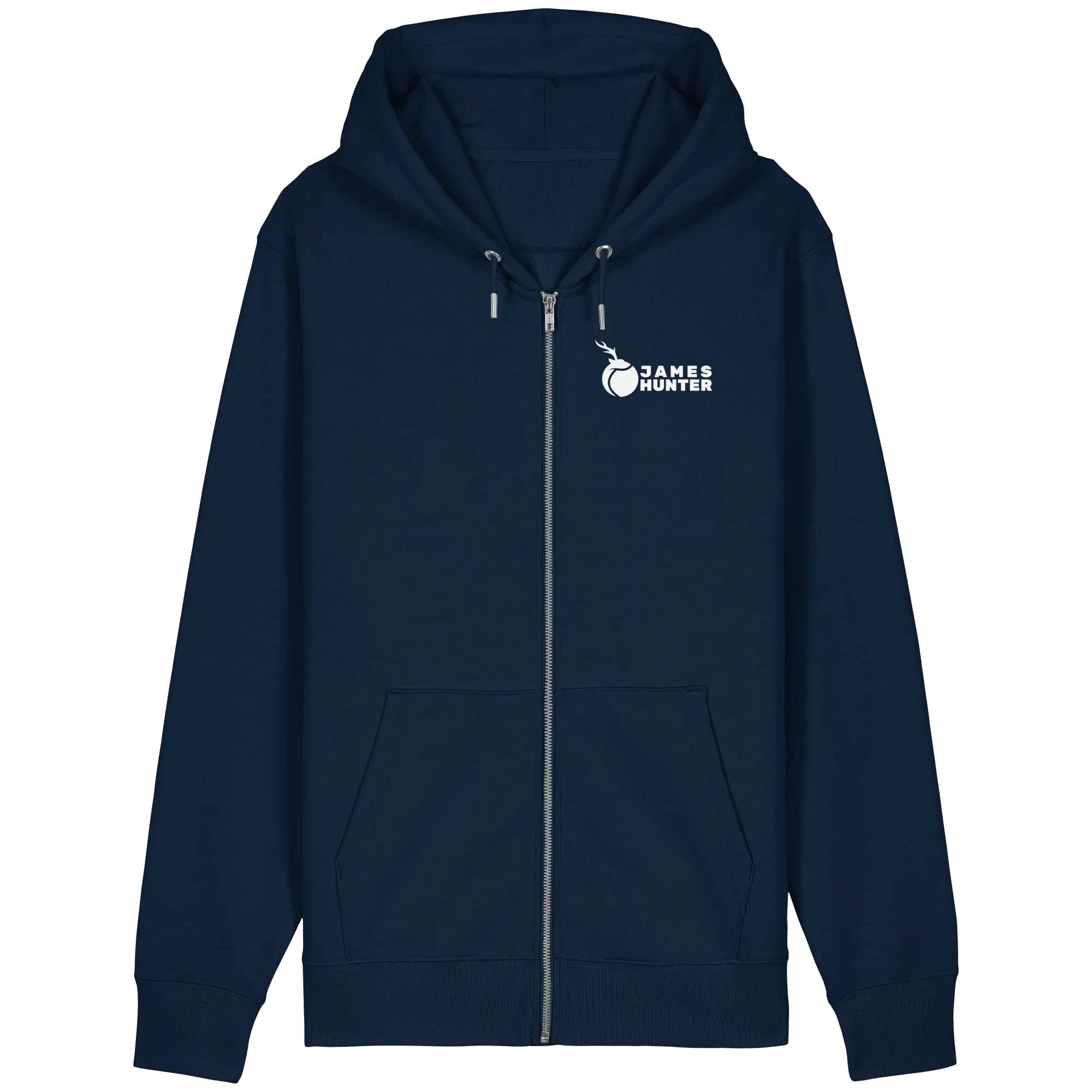 Wander More, Worry Less – Hiking Badge - Organic Relaxed Zipper