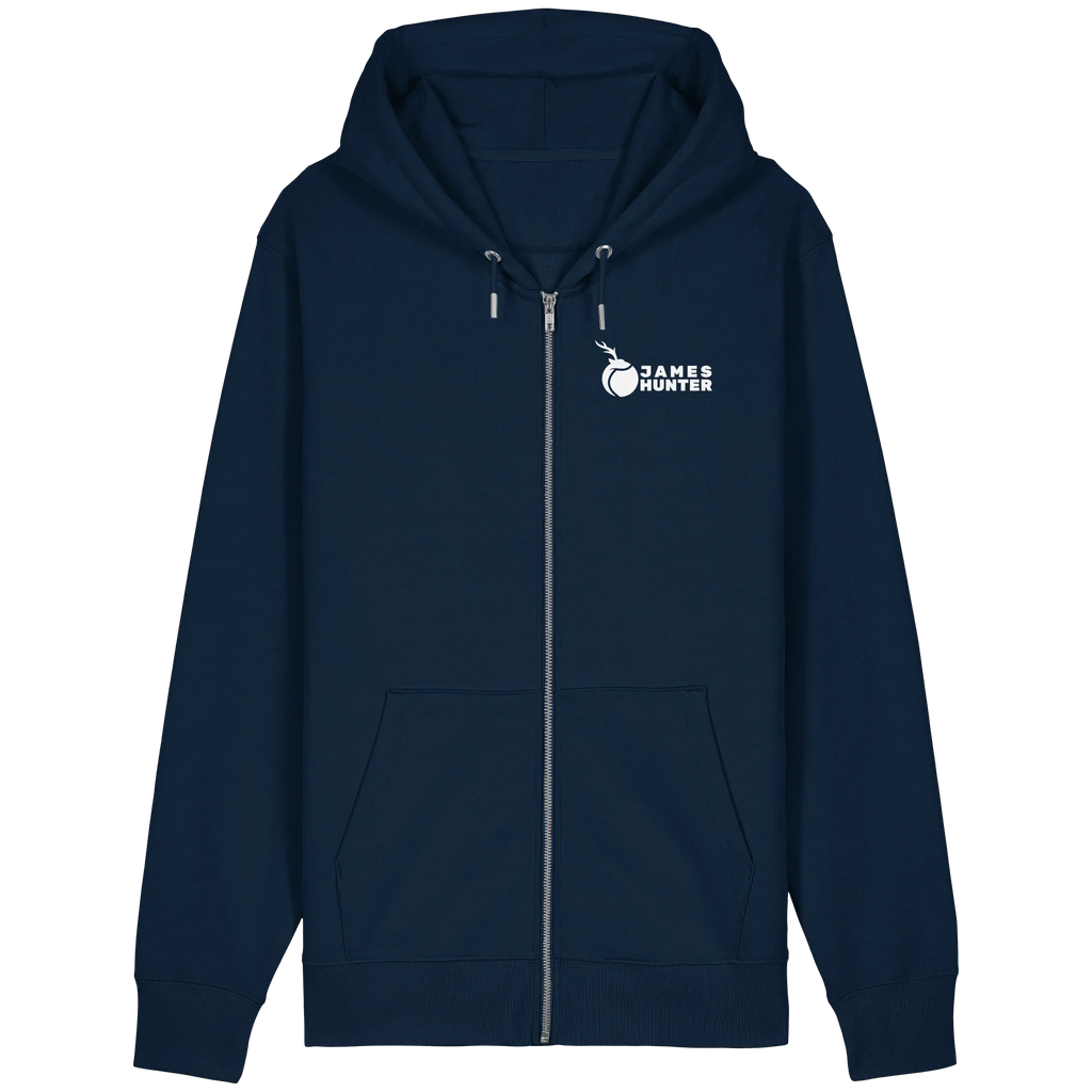 Wander More, Worry Less – Hiking Badge - Organic Relaxed Zipper